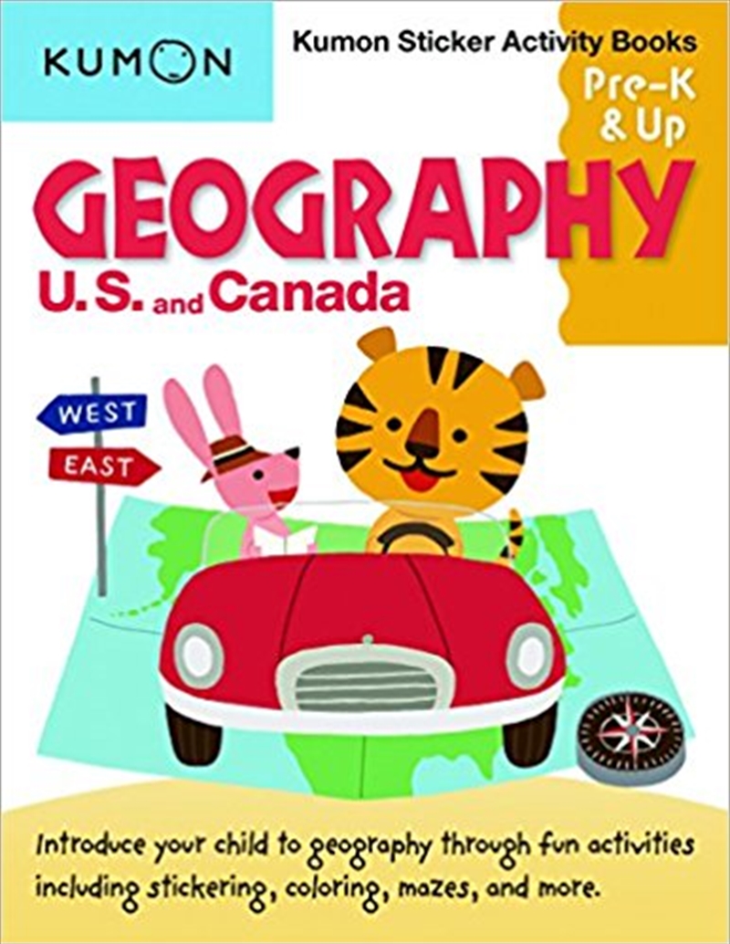 Geography Sticker Activity Book: US and Canada/Product Detail/Children