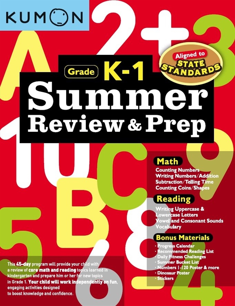 Summer Review & Prep: K-1/Product Detail/Children