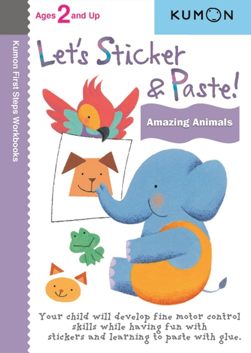 Let's Sticker and Paste! Amazing Animals/Product Detail/Children