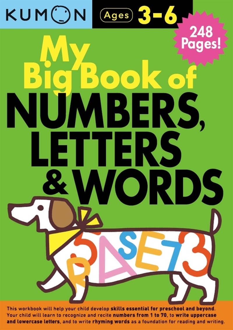 My Big Book of Numbers, Letters and Words/Product Detail/Children