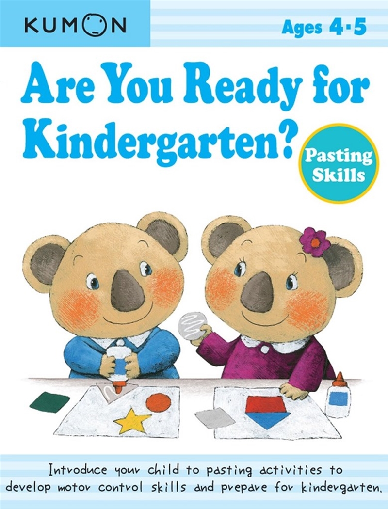 Are You Ready for Kindergarten? Pasting Skills/Product Detail/Children