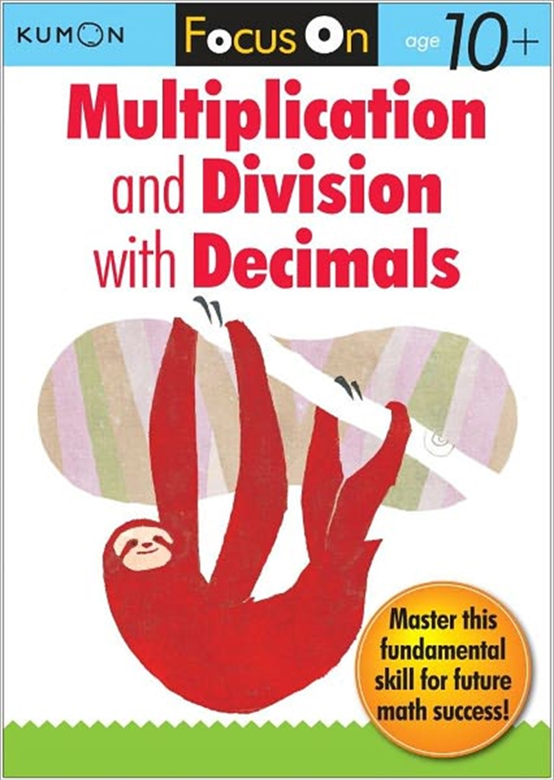 Focus On Multiplication and Division with Decimals/Product Detail/Kids Educational