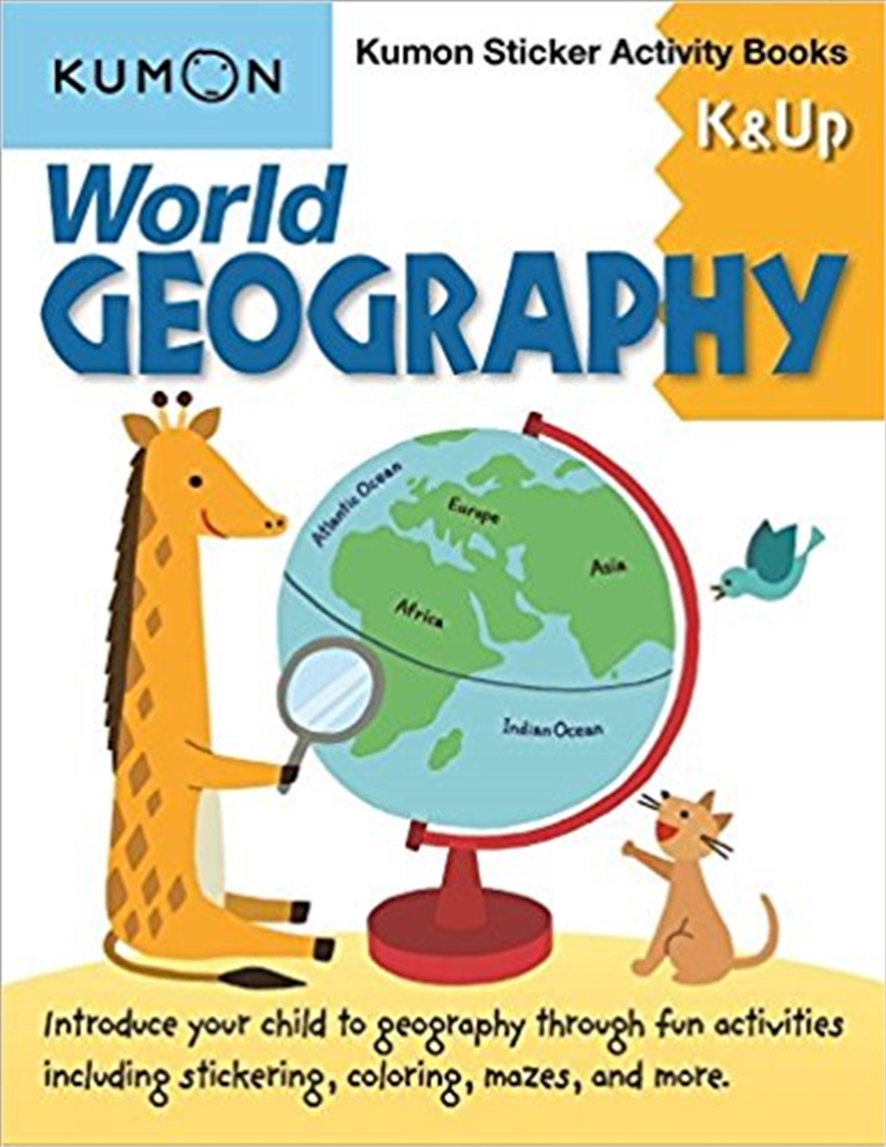 World Geography K & Up: Sticker Activity Book/Product Detail/Kids Educational
