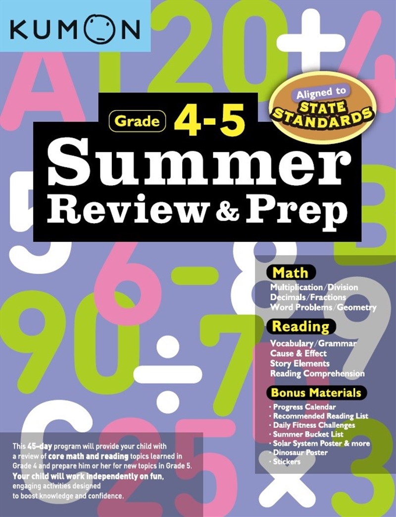 Summer Review & Prep: 4-5/Product Detail/Children