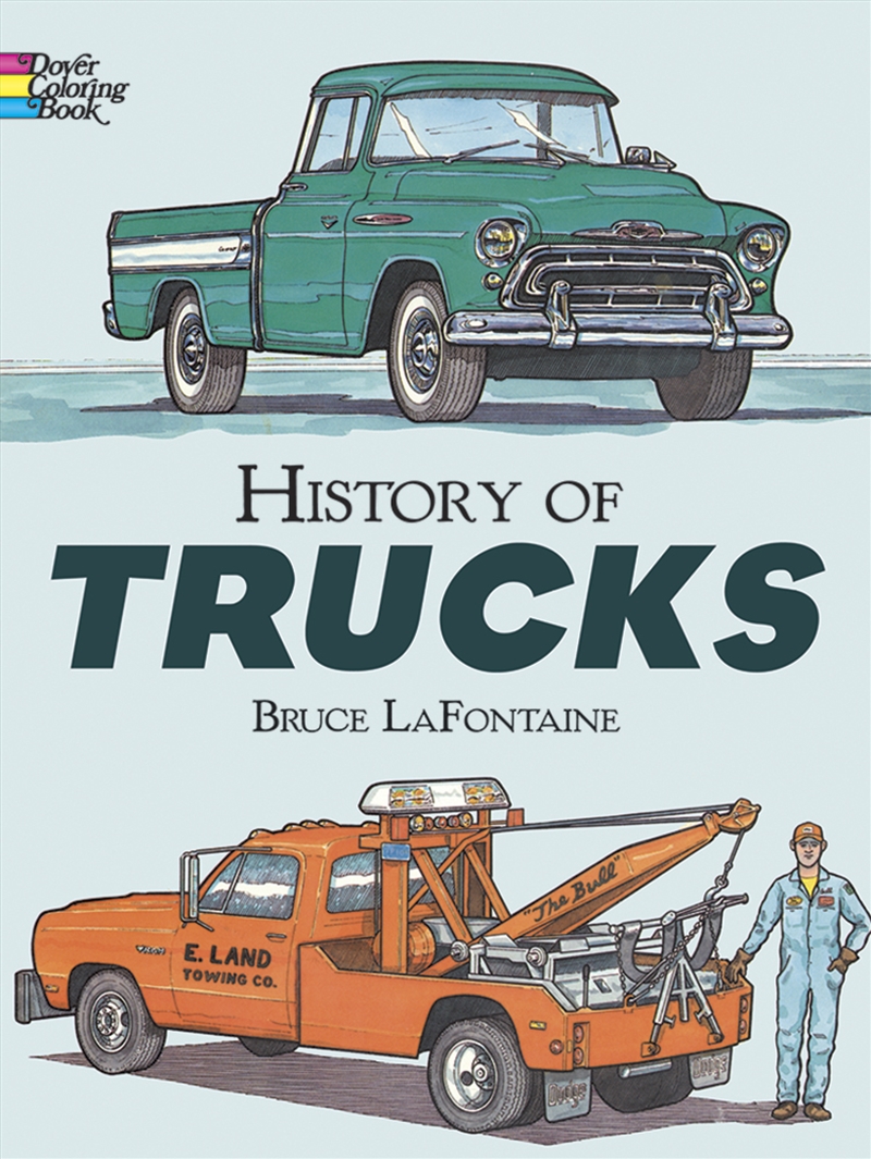 History of Trucks Coloring Book/Product Detail/Kids Colouring