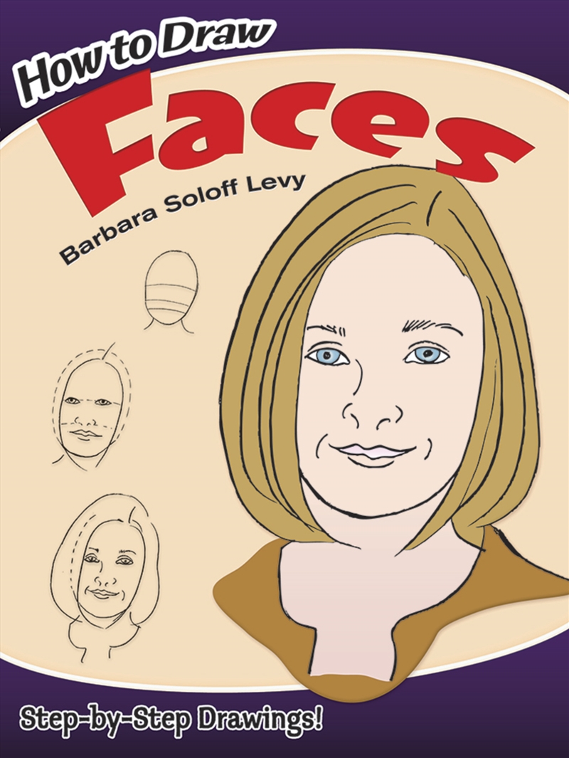 How to Draw Faces: Step-by-Step Drawings!/Product Detail/Early Childhood Fiction Books
