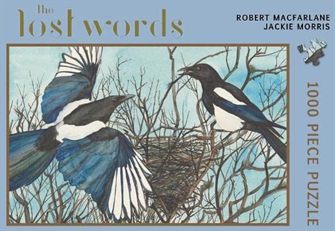 Lost Words Jigsaw Puzzle: Magpie/Product Detail/Jigsaw Puzzles