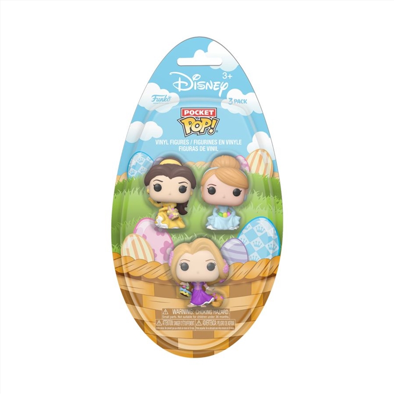 Disney: Princesses - Easter Pocket Pop! 3-Pack/Product Detail/Funko Collections