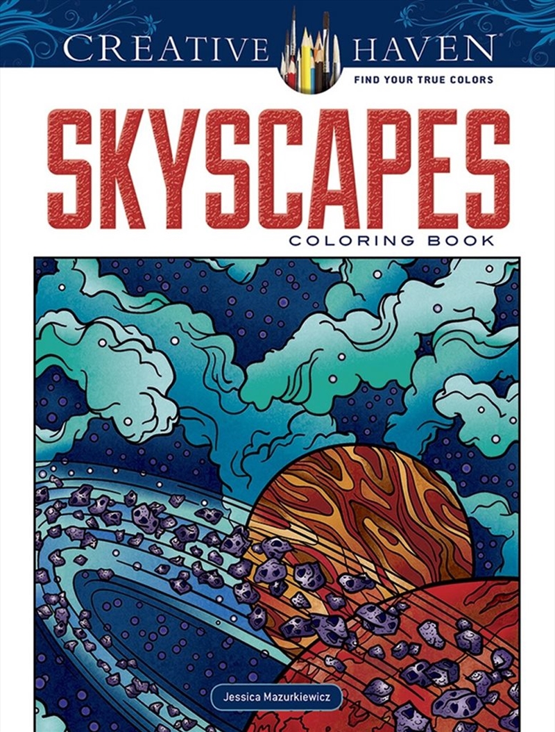 Creative Haven SkyScapes Coloring Book/Product Detail/Adults Colouring