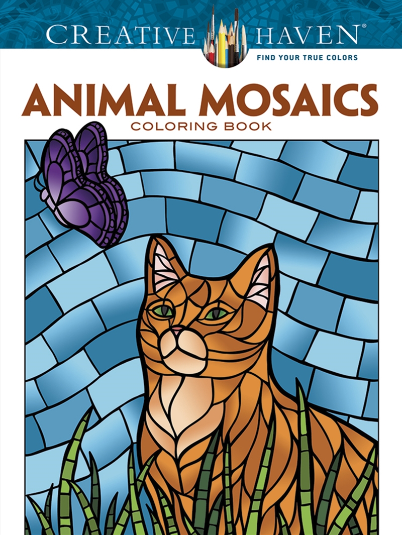 Creative Haven Animal Mosaics Coloring Book/Product Detail/Adults Colouring