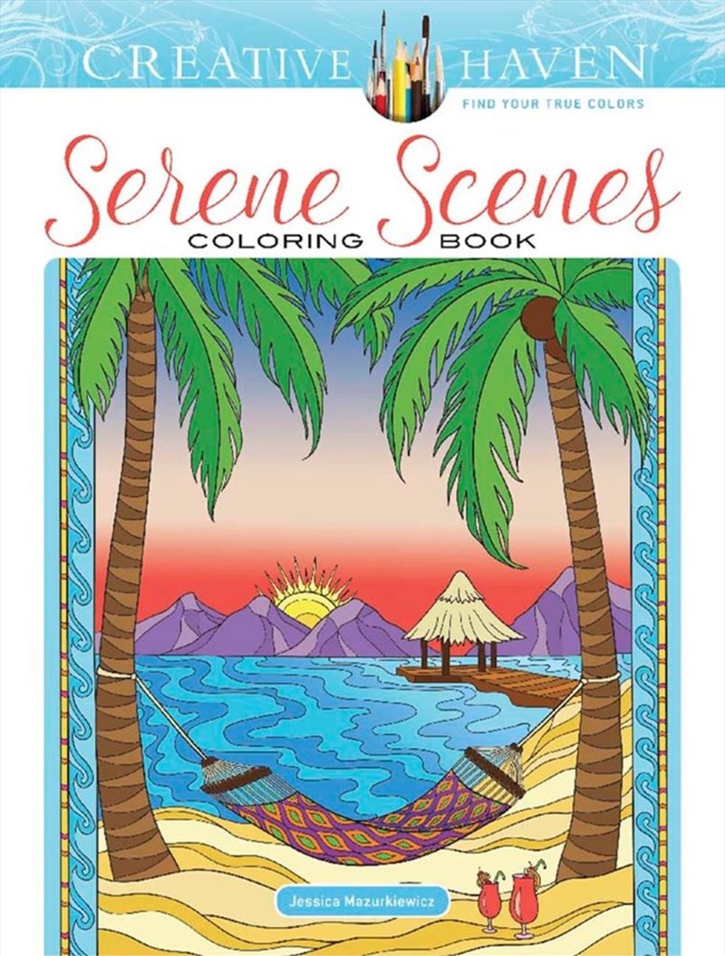 Creative Haven Serene Scenes Coloring Book/Product Detail/Art