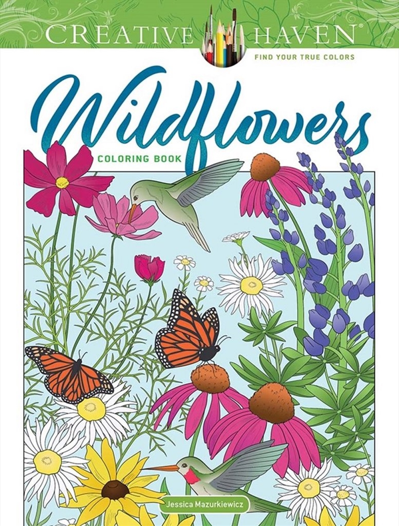 Creative Haven Wildflowers Coloring Book/Product Detail/Kids Colouring