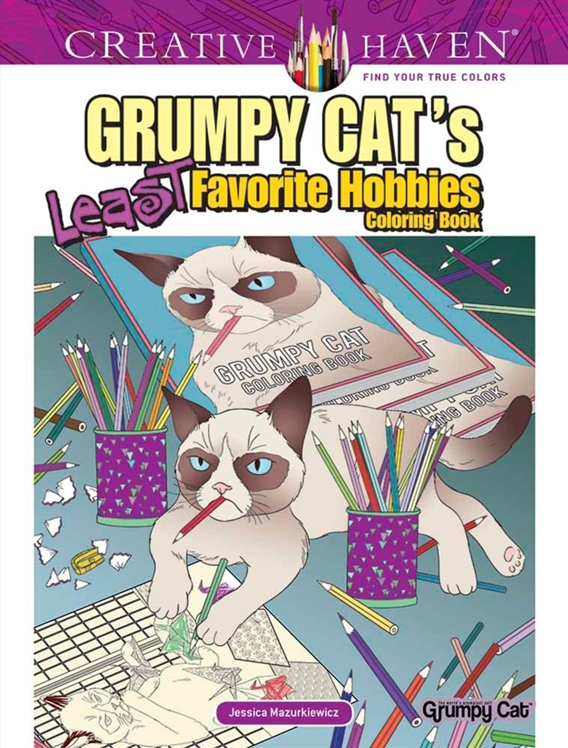Creative Haven Grumpy Cat's Least Favorite Hobbies/Product Detail/Kids Activity Books
