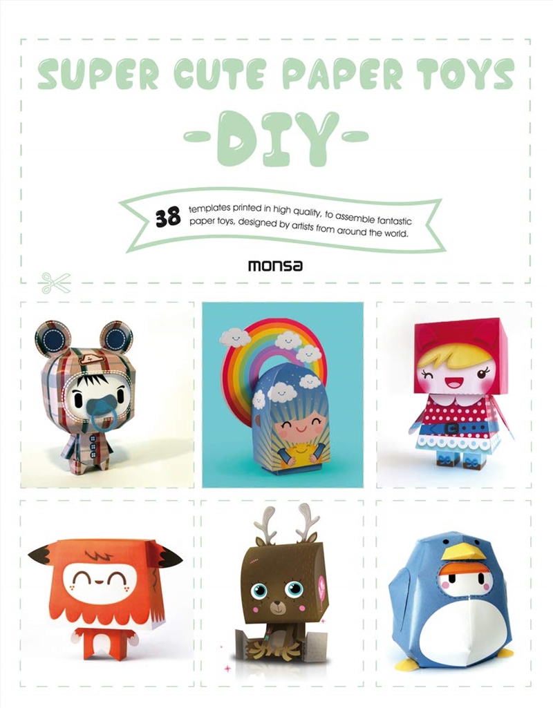 Super Cute Paper Toys: DIY/Product Detail/Crafts & Handiwork