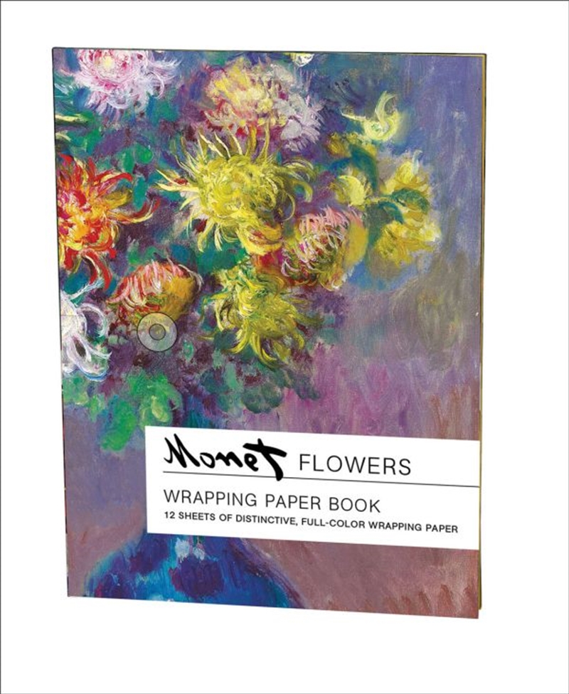 Flowers, Claude Monet: Wrapping Paper Book/Product Detail/Party Accessories