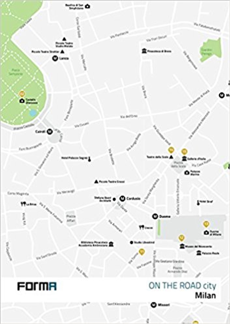 On the Road Architectural Guide: Milan/Product Detail/Travel & Holidays