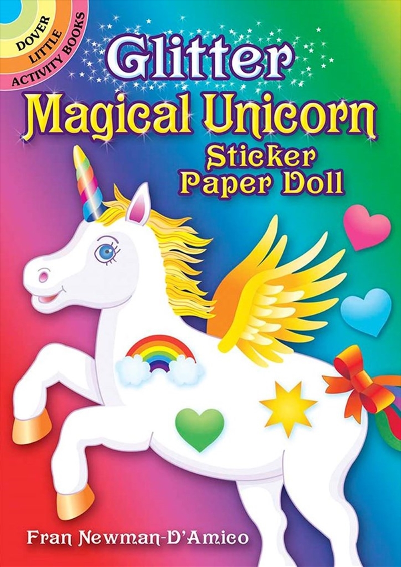 Glitter Magical Unicorn Sticker Paper Doll/Product Detail/Kids Activity Books