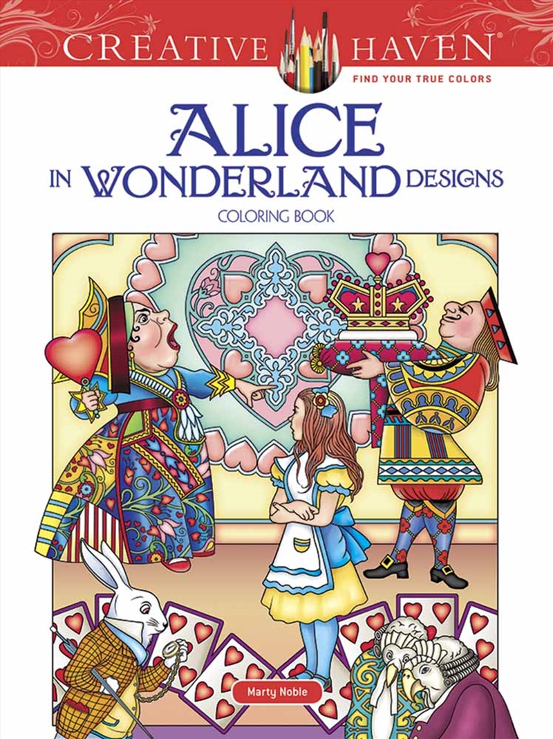 Creative Haven Alice in Wonderland Designs Coloring Book/Product Detail/Adults Colouring