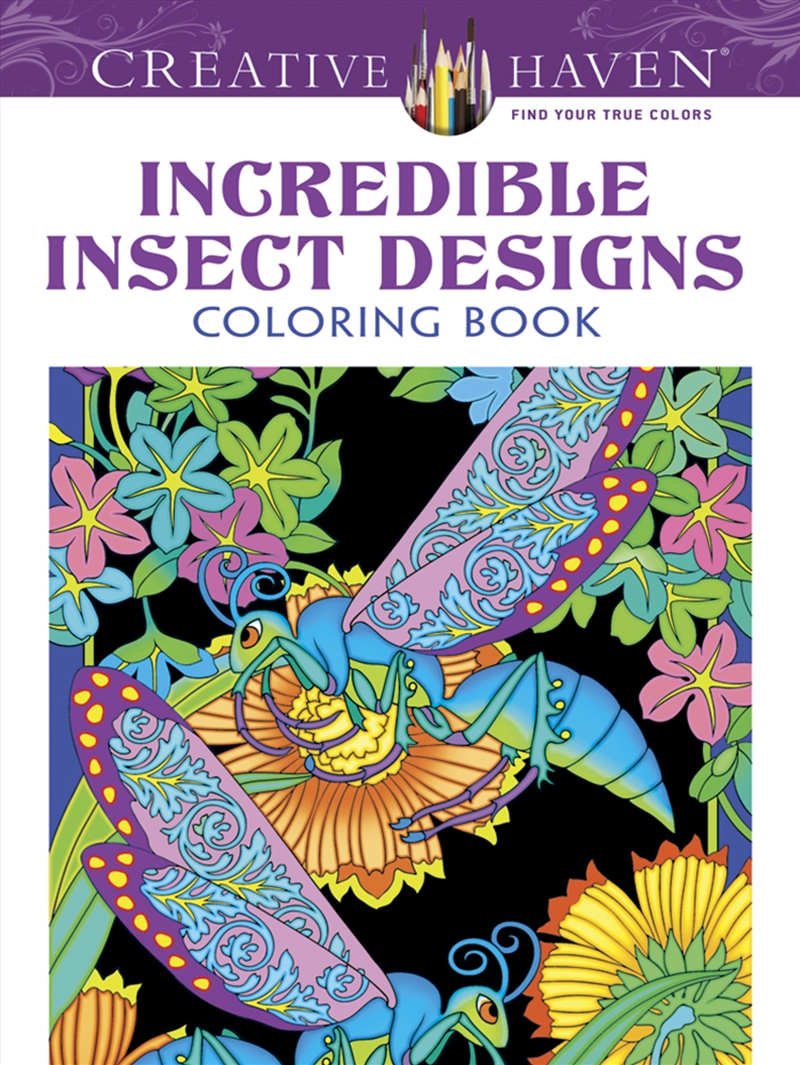 Creative Haven Incredible Insect Designs Coloring Book/Product Detail/Adults Colouring