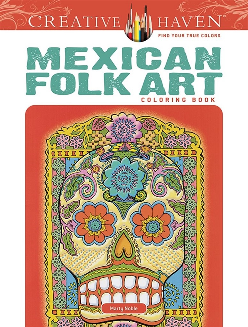 Creative Haven Mexican Folk Art Coloring Book/Product Detail/Adults Colouring
