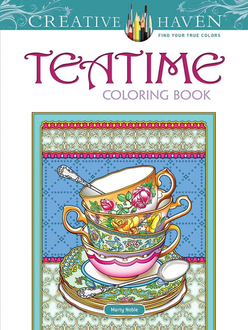 Creative Haven Teatime Coloring Book/Product Detail/Kids Colouring