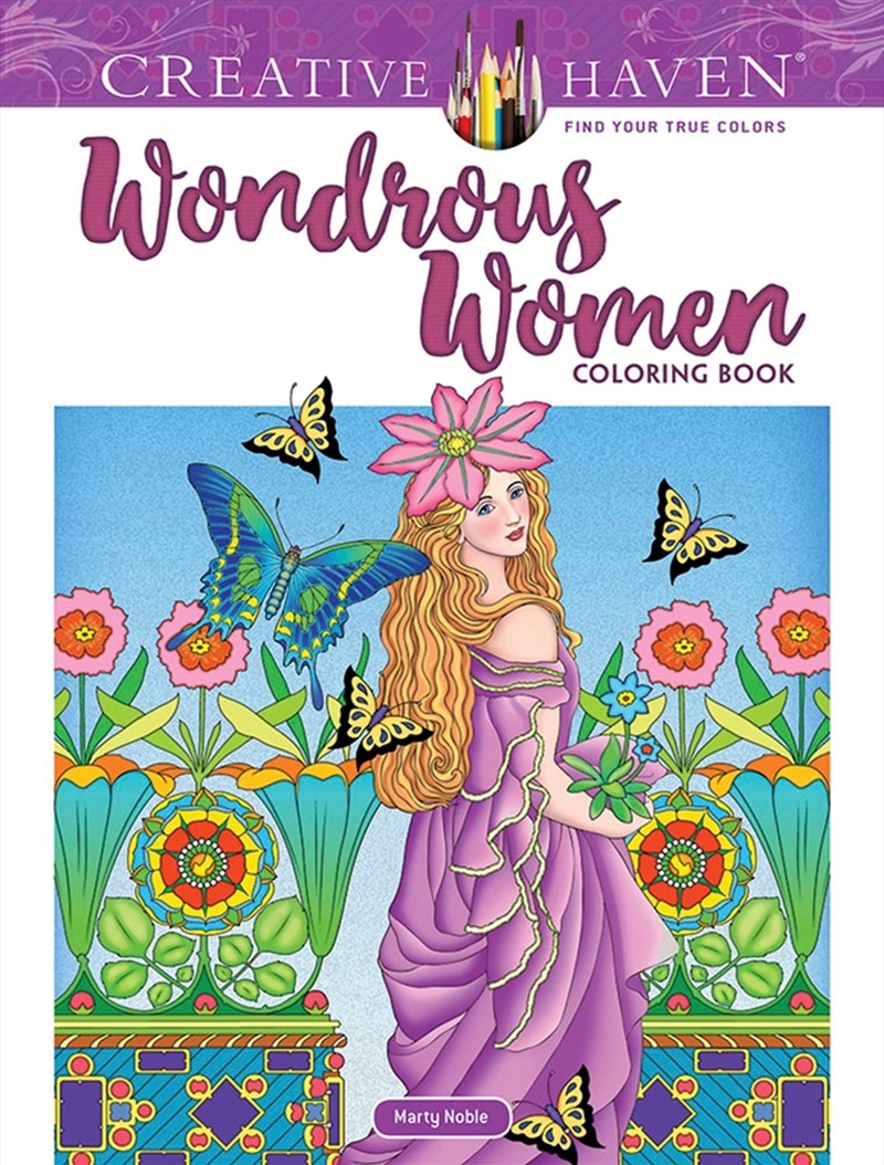 Creative Haven Wondrous Women Coloring Book/Product Detail/Kids Colouring