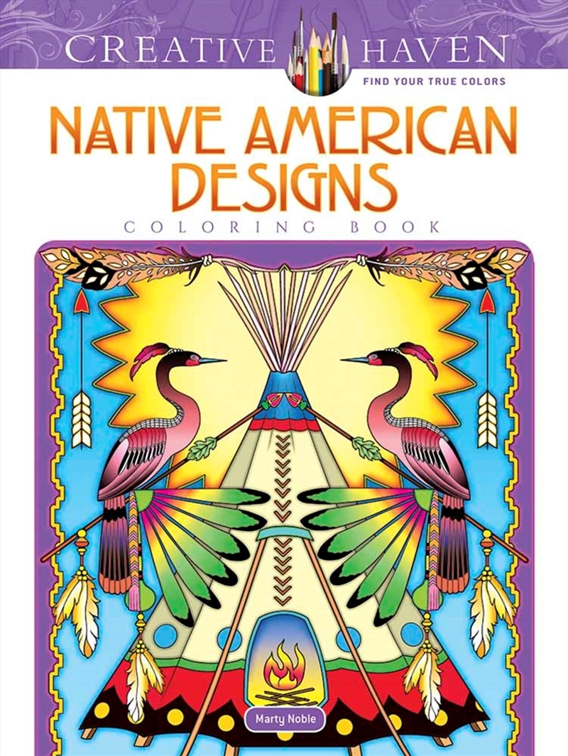 Creative Haven Native American Designs Coloring Book/Product Detail/Kids Colouring