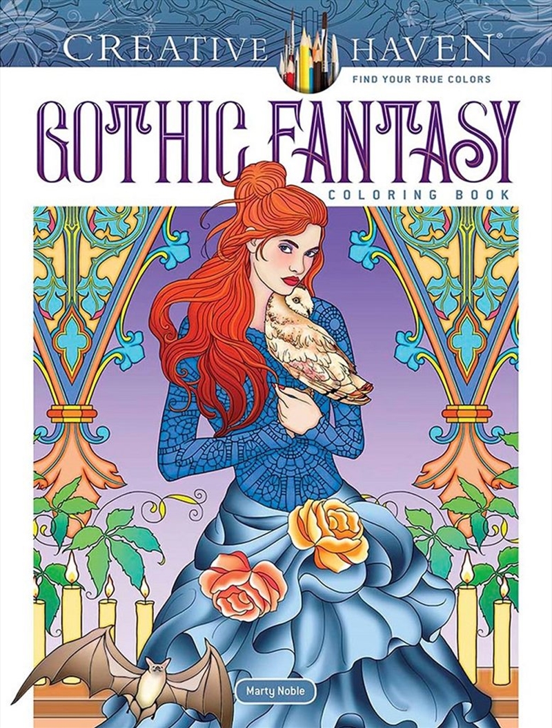 Creative Haven Gothic Fantasy Coloring Book/Product Detail/Kids Colouring