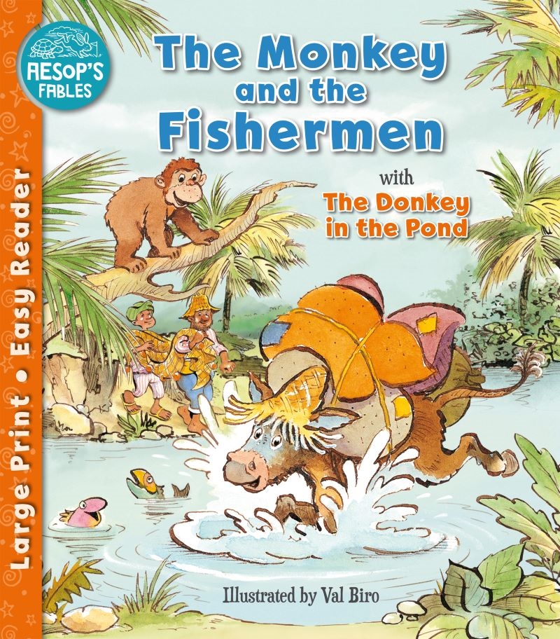 Aesop's Fables: Monkey and the Fishermen & The Donkey in the Pond/Product Detail/Childrens Fiction Books