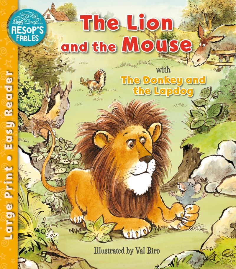 Aesop's Fables: Lion and the Mouse & The Donkey and the Lapdog/Product Detail/Childrens Fiction Books
