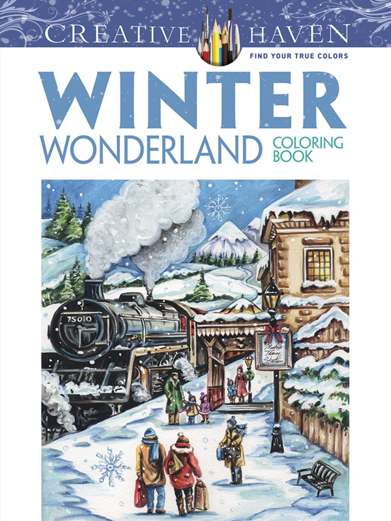 Creative Haven Winter Wonderland Coloring Book/Product Detail/Adults Colouring