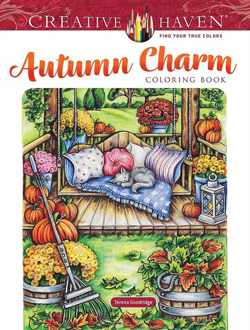 Creative Haven Autumn Charm Coloring Book/Product Detail/Kids Colouring