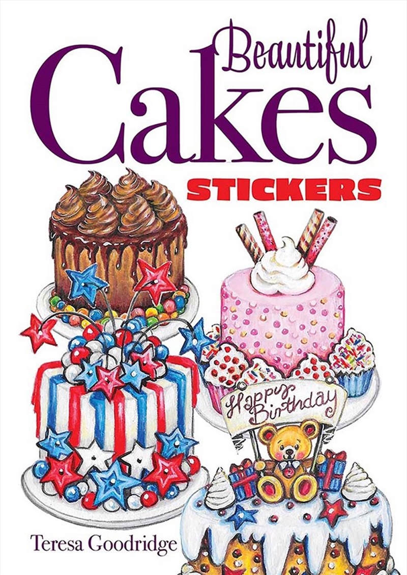 Beautiful Cakes Stickers/Product Detail/Kids Activity Books