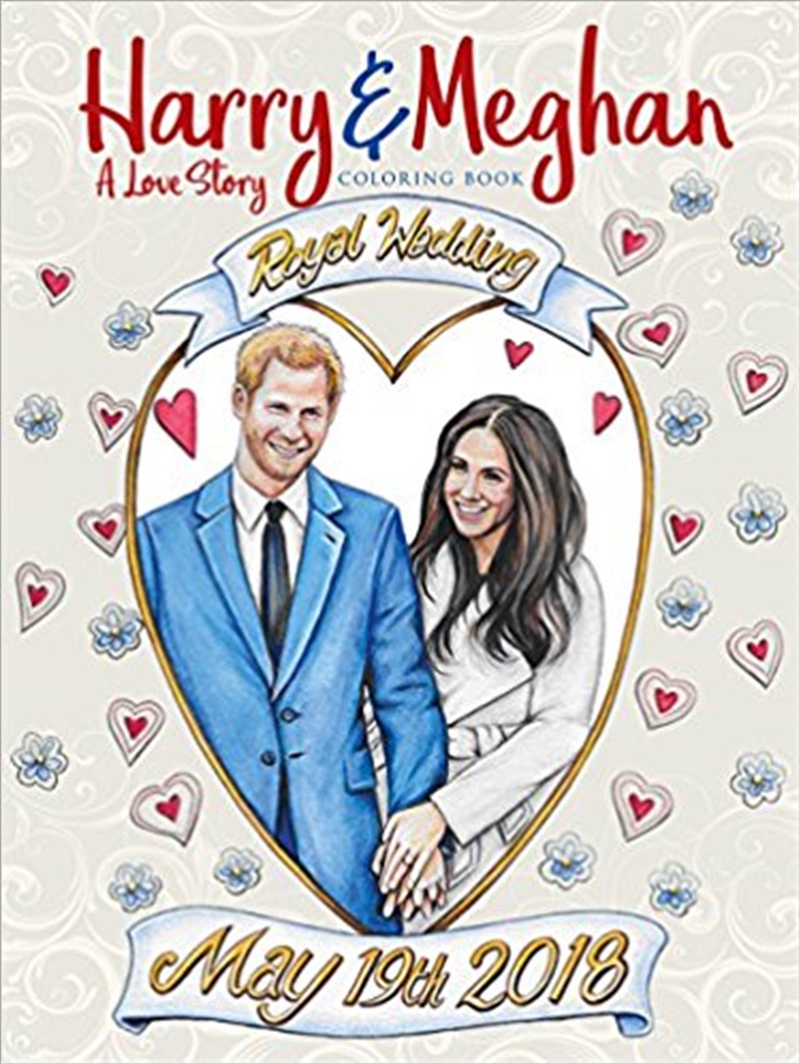 Harry and Meghan: A Love Story Coloring Book/Product Detail/Kids Colouring