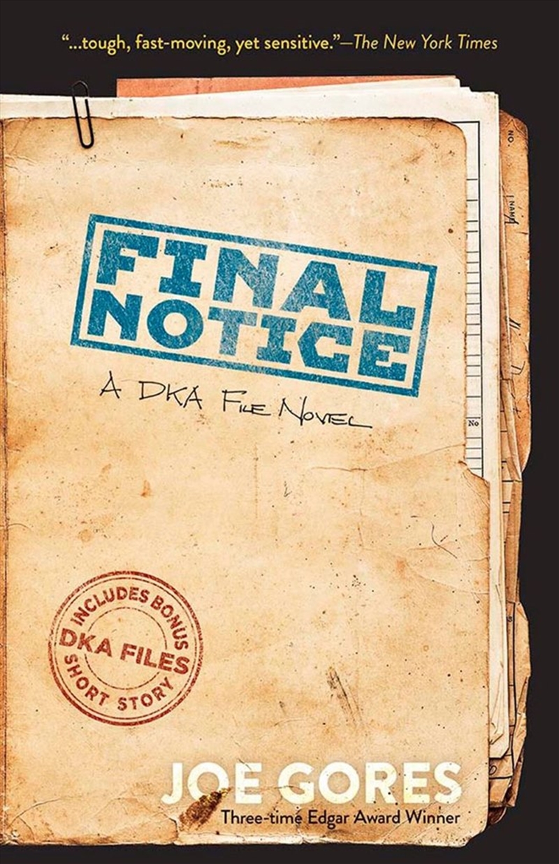 Final Notice: A DKA File Novel/Product Detail/Crime & Mystery Fiction