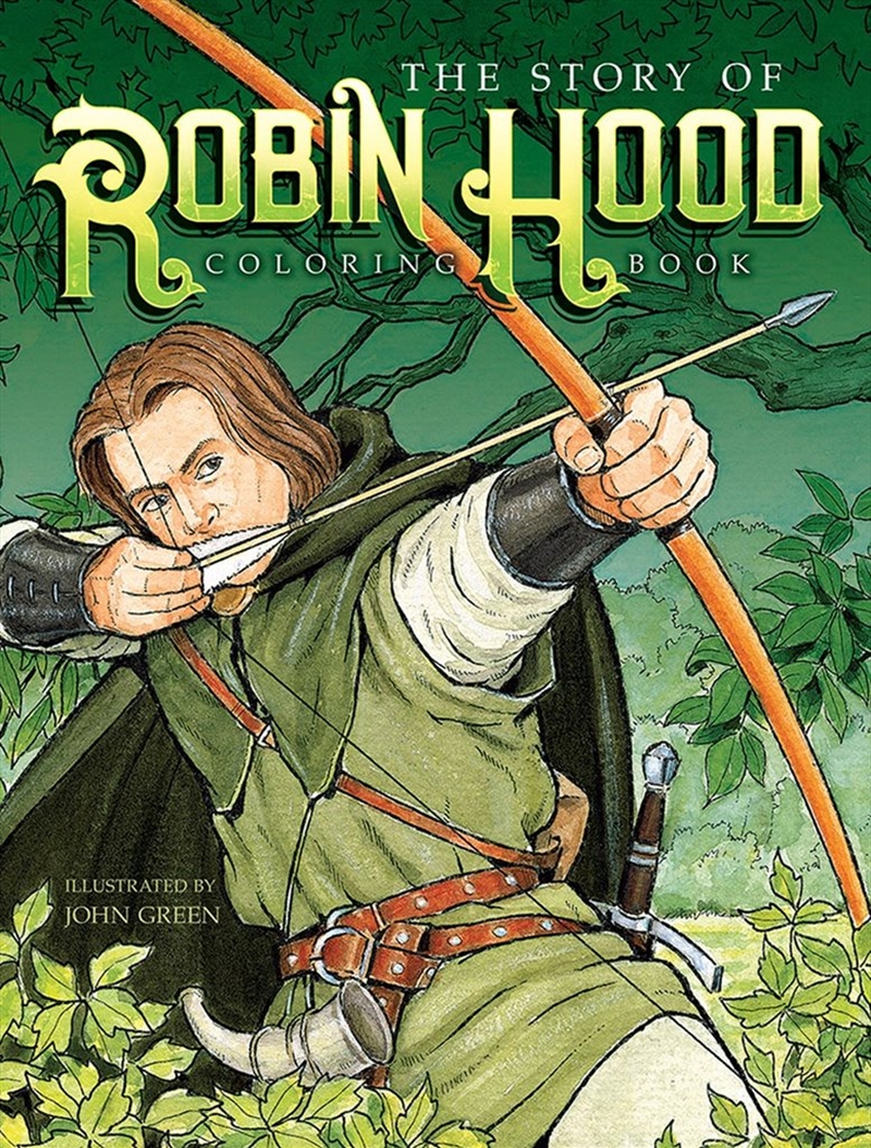 Story of Robin Hood Coloring Book/Product Detail/Kids Colouring