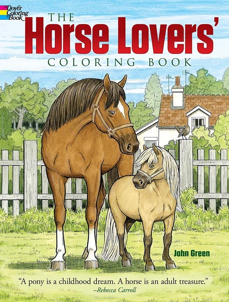 Horse Lovers' Coloring Book/Product Detail/Kids Colouring