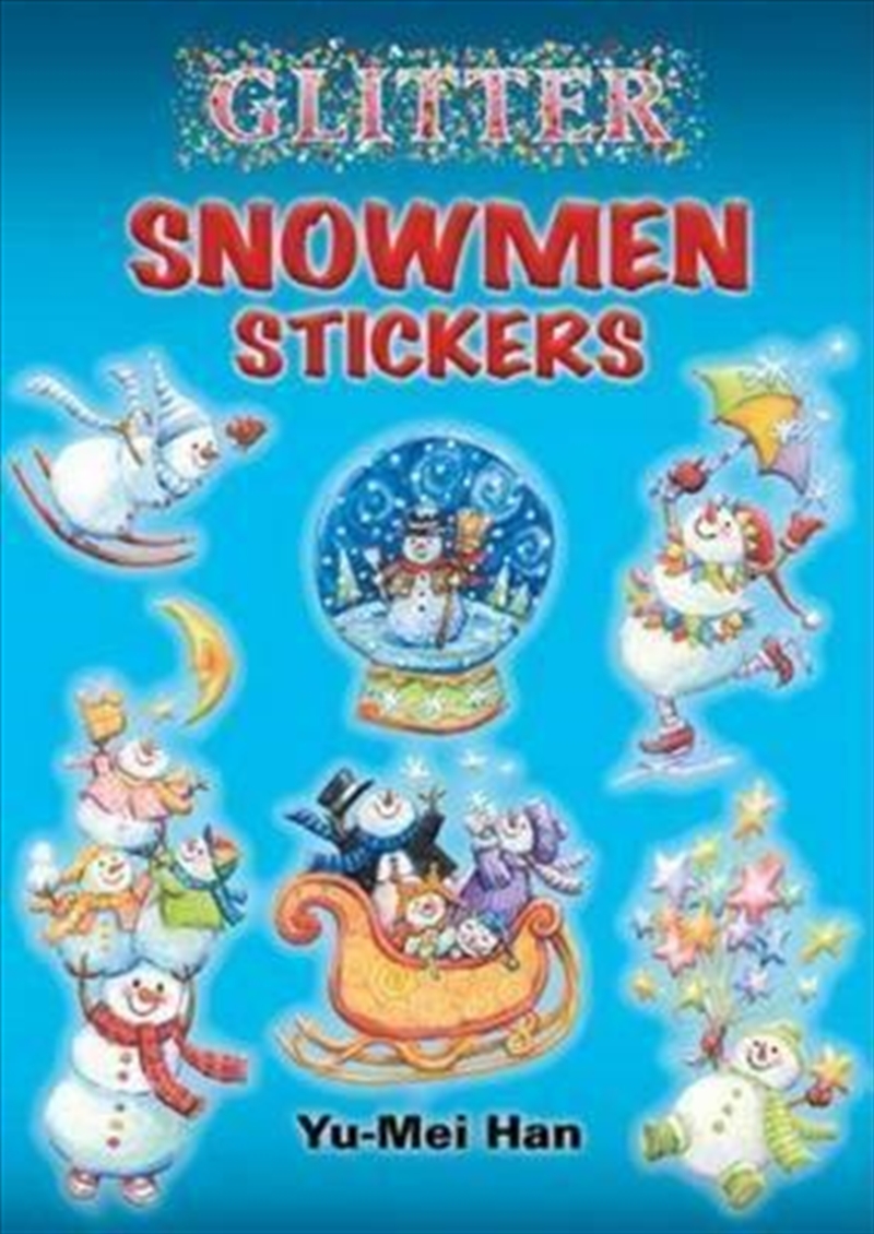 Glitter Snowmen Stickers/Product Detail/Early Childhood Fiction Books