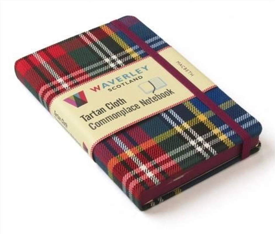 Waverley (M) - Macbeth Tartan Cloth Commonplace Notebook/Product Detail/Notebooks & Journals