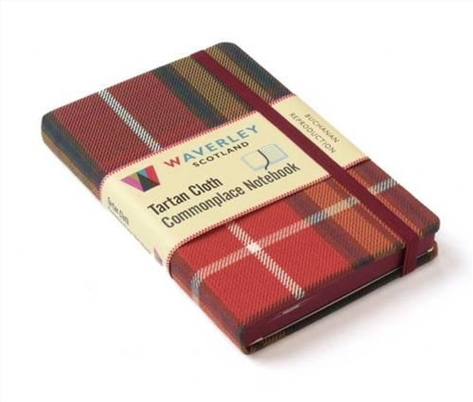 Waverley (M) - Buchanan Tartan Cloth Commonplace Notebook/Product Detail/Notebooks & Journals
