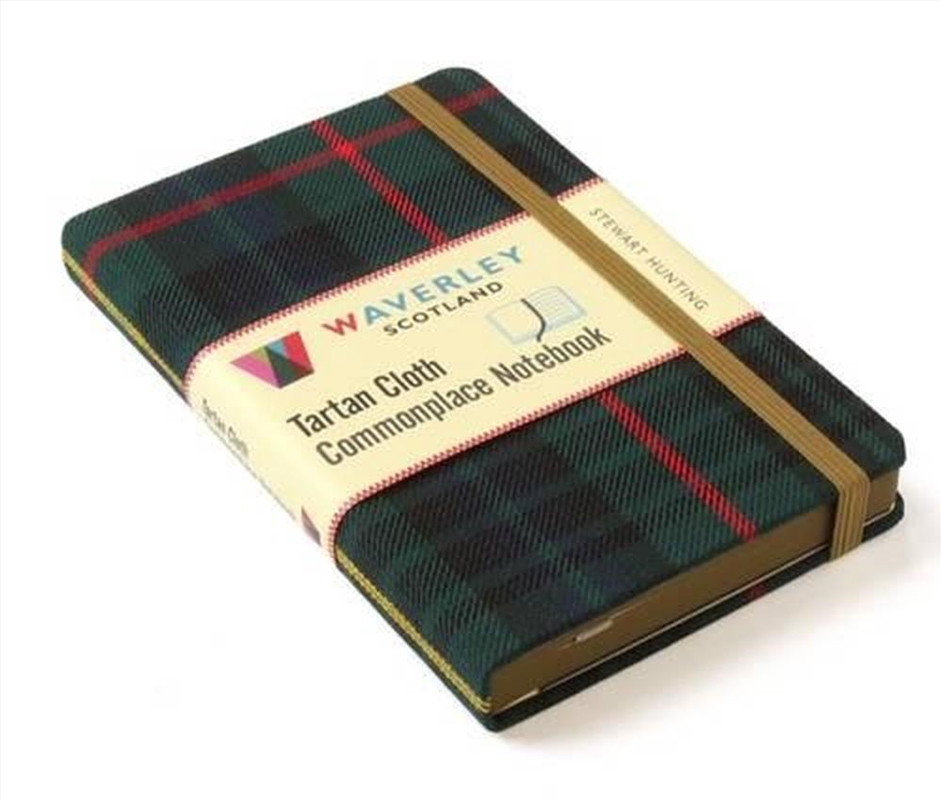Waverley (M) - Stewart Hunting Tartan Cloth Commonplace Notebook/Product Detail/Notebooks & Journals
