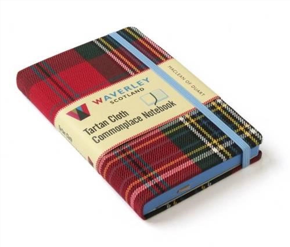Waverley (M) - Maclean of Duart Tartan Cloth Commonplace Pocket Notebook/Product Detail/Notebooks & Journals