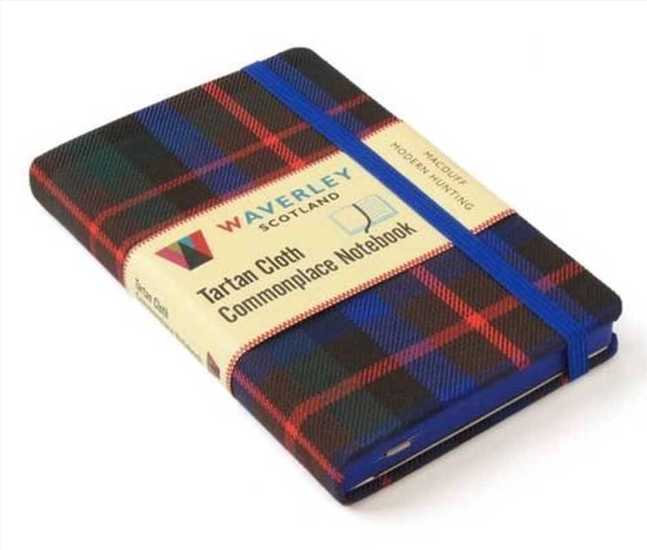 Waverley (M) - MacDuff Modern Hunting Tartan Cloth Commonplace Pocket Notebook/Product Detail/Notebooks & Journals