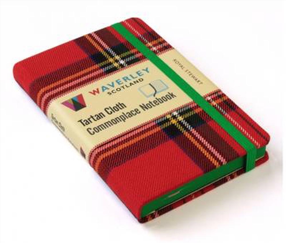 Waverley (M) - Royal Stewart Tartan Cloth Commonplace Notebook/Product Detail/Notebooks & Journals