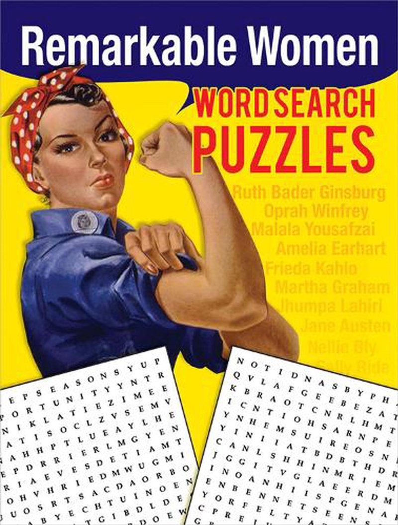 Remarkable Women Word Search Puzzles/Product Detail/Adults Activity Books