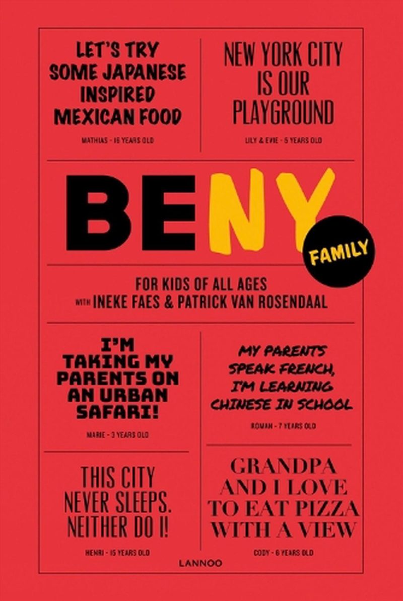 Be NY Family - For Kids of All Ages/Product Detail/Travel & Holidays