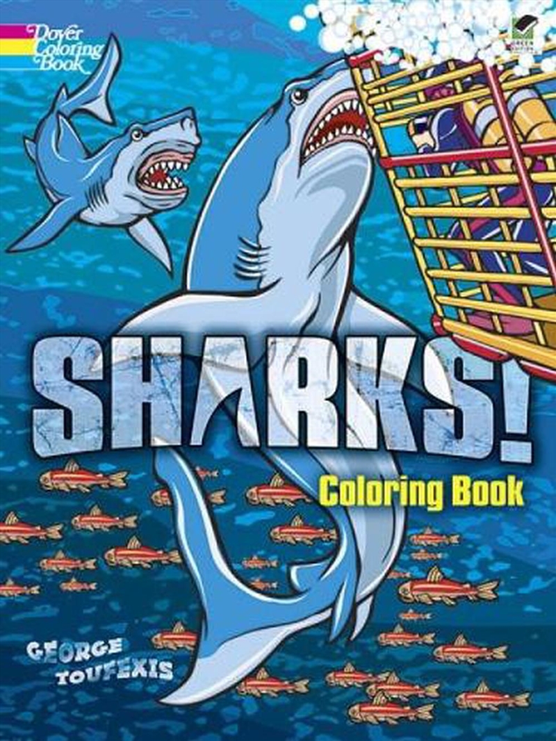 Sharks! Coloring Book/Product Detail/Kids Colouring