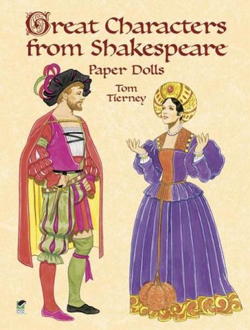 Great Characters from Shakespeare Paper Dolls/Product Detail/Early Childhood Fiction Books