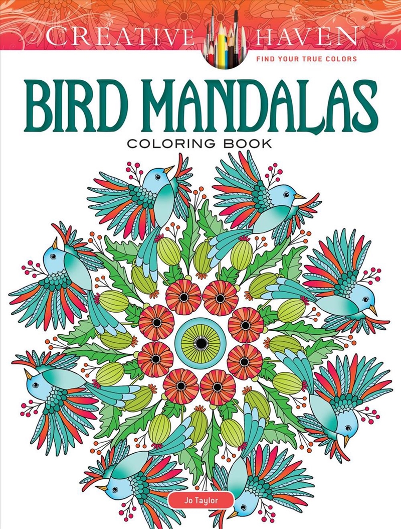 Creative Haven Bird Mandalas Coloring Book/Product Detail/Kids Colouring