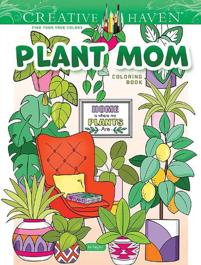 Creative Haven Plant Mom Coloring Book/Product Detail/Kids Colouring
